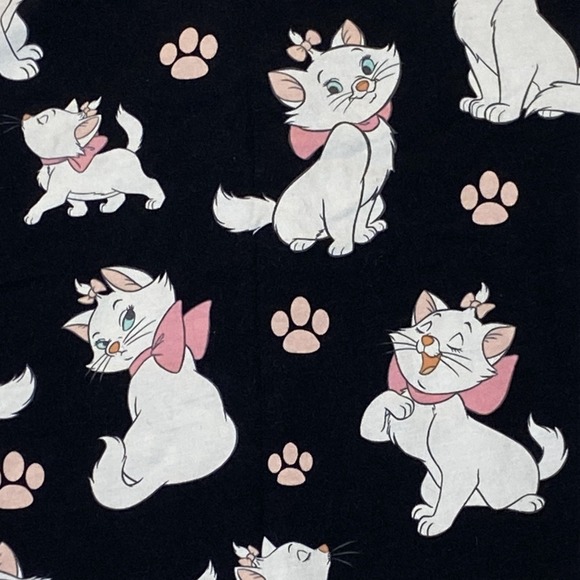 Disney Aristocats Marie Cat Pajama Shirt Womens 3XL Sleepwear Kidcore Nostalgia - Picture 2 of 8
